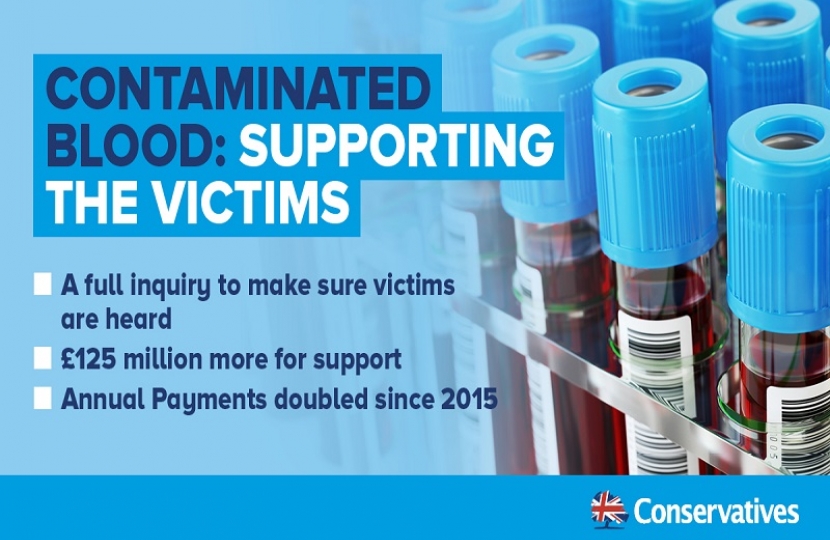 Prime Minister orders an inquiry into contaminated blood tragedy Tim